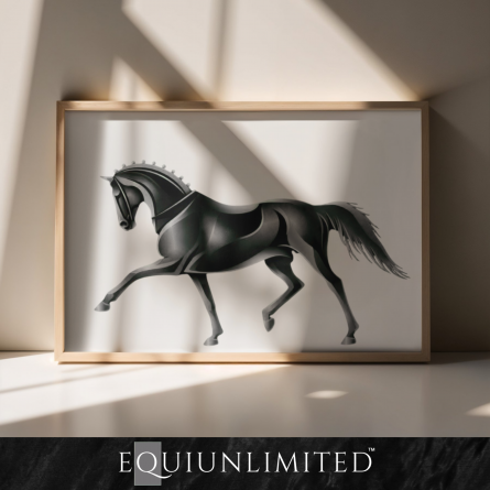 'Collected Passage' - Dressage Logo - Image 2