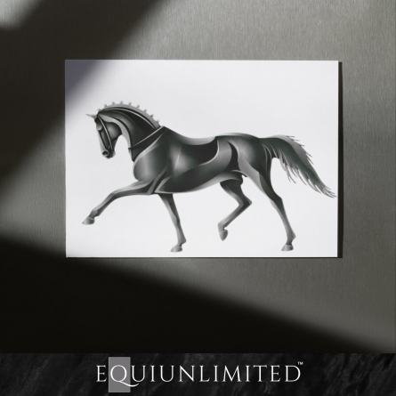 'Collected Passage' - Dressage Logo - Image 3