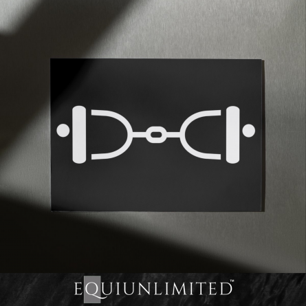 'Snaffle Bit' Logo - Black & White Versions - Image 6