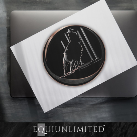 'The Perfect Line' - Pole Bending Logo - Image 3