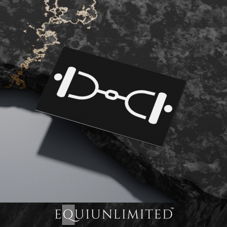 'Snaffle Bit' Logo - Black & White Versions - Image 4